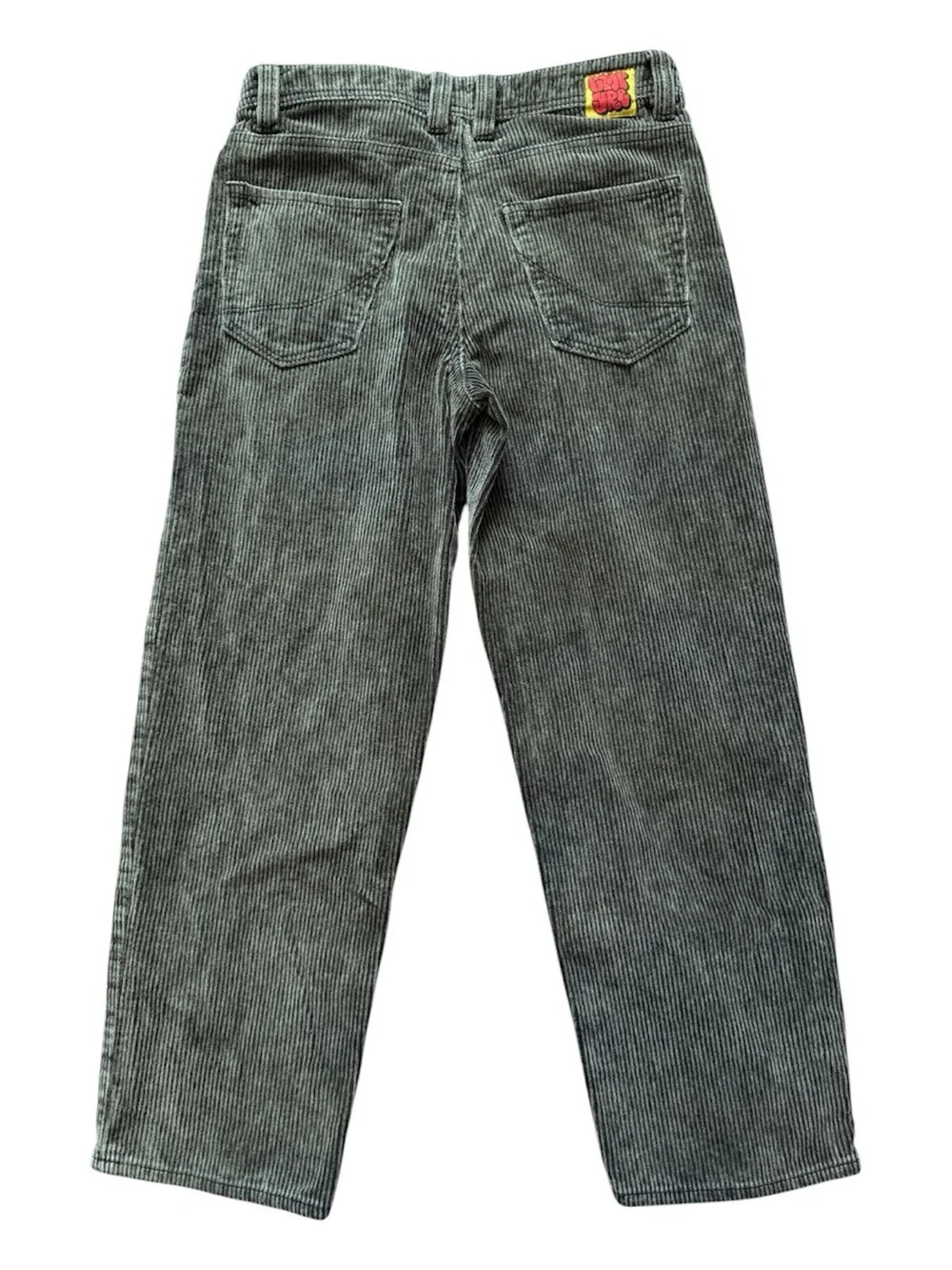 Empyre Skate Loose Baggy Fit Corduroy Y2K Pants Faded Green/Grey Size 25